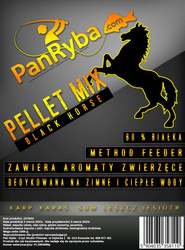 Pellet Method Feeder Mix Black Horse Pan Ryba