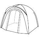 Biwak, namioty i siedziska