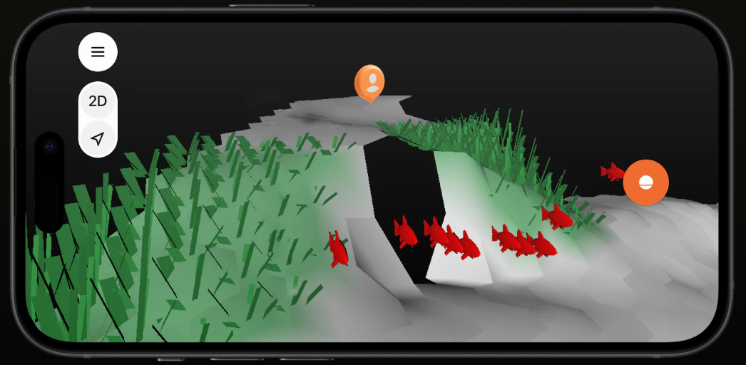 Echosonda Deeper CHIRP+4 3d_