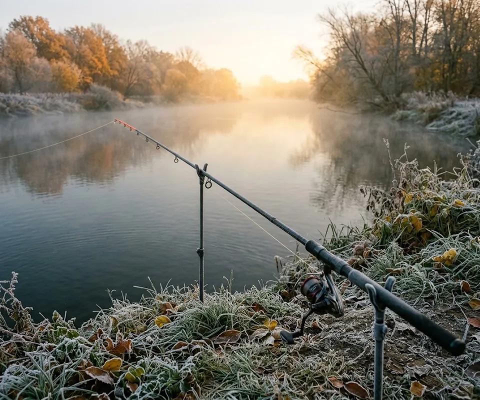 Pierwsze przymrozki nad wodą – jak zmienić taktykę w spinningu i feederze