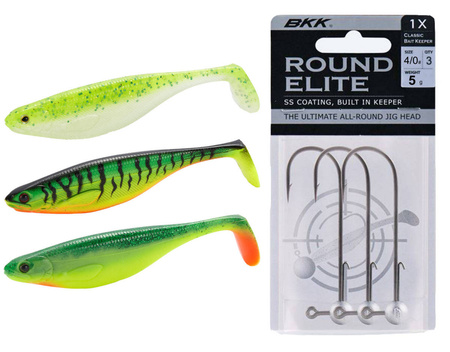 Zestaw gum WESTIN Shadteez HOT 9cm + główki L