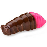 Gumy FishUp Maya 4,0cm | 1,6" | #139 Earthworm/Hot Pink | 7szt.