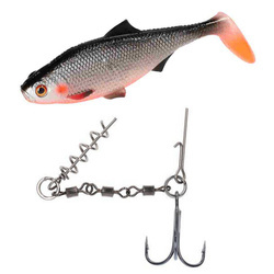 Zestaw guma Mikado MFT Roach 12cm Roach + Dozbrojka Mikado Evo Stinger