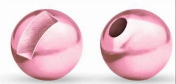 Główki woflramowe Traper Slotted 4,5mm - Metalic Lihgt Pink - 10 szt.
