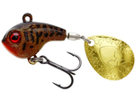 .Wirujący ogonek Westin DropBite Spin Tail Jig 12g | 3,2cm | Motoroil Burbot