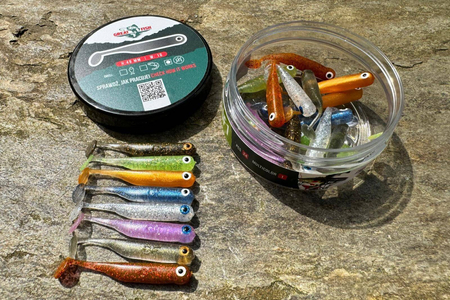Guma Great Fish GF1 4,9cm | MIX1 | bezzapachowy | 24 szt.