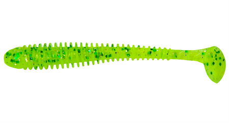 Guma Keitech Swing Impact 3" | 7,2cm | LT#62 Chart Lime Shad | 10 szt.