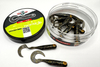 Guma Great Fish GF1 Twister 4,9cm | Black&Gold | bezzapachowy | 10 szt. | Edycja Limitowana Typ od Ryb