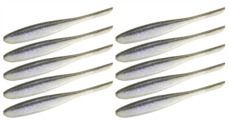 Guma Keitech Shad Impact 3" | 7,6cm | #440 Electric Shad | 10 szt.