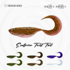 Przynęta Libra Lures Embrion Twist Tail 1.75" | 4.5 cm | 037 - Blood | 12 szt.