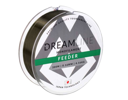 .Żyłka Mikado DreamLine Feeder (moss green) 0.30mm | 10.51kg | 300m