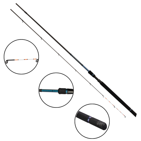 Wędka Mikado Darkstar SENSITIVE 330cm | 40g | 2+3 sec.