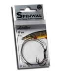 Przypon wolframowy Spinwal 40cm, 9kg z hakiem