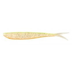 Lucky John 3D Slick Shad-V 5" - 010 - 5 szt.