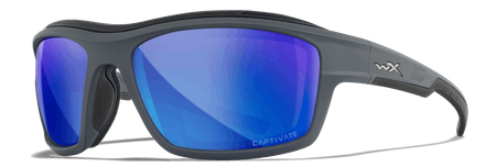 Okulary Wiley X Omega Captivate Polarized Blue Mirror | Matte Grey Frame | GRATISY!!!