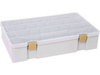 Pudełko Westin W3 Tackle Box Grey/Clear | 36x22,5x8cm