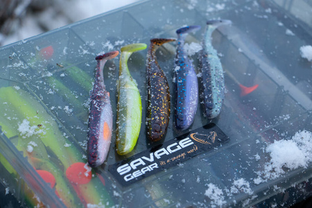 .Guma Savage Gear Craft Bleak 8,5cm | Clear Water Mix | 5 szt.