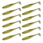 Guma Keitech Easy Shiner 2" | 5,08cm | LT#51 Smoky Yellow | 12 szt.