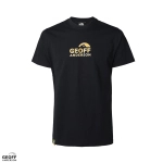 T-shirt Geoff Anderson Organic Tee | Black Orange Chest | XXL