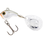 .Wirujący ogonek Westin DropBite Tungsten Spin Tail Jig 9g | 1,8cm | Clear Olive