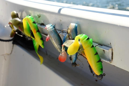 Guma Savage Gear Cannibal 6,8cm | Firetiger