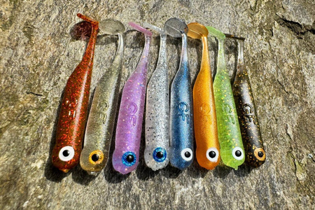 Guma Great Fish GF1 4,9cm | MIX1 | bezzapachowy | 24 szt.