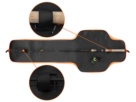 Pokrowiec na wędki Delphin SpinCASE EVA 100cm