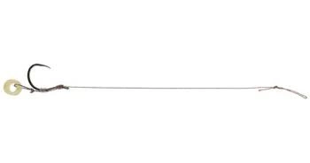 Przypon MIKADO Method Feeder z gumką - hak z zadziorem nr 6 / plecionka: 0.16mm/10cm - op.8szt.