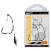 Haczyki offsetowe z obciążeniem BKK Titan Diver rozmiar 2/0, waga 2.8g, op. 2szt