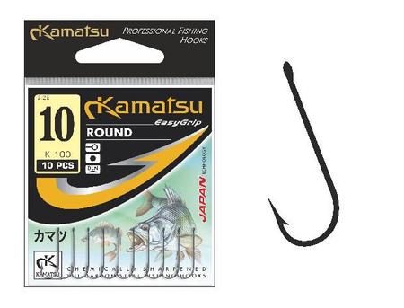 Haczyki KAMATSU Round roz 4 op.10szt