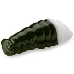 Guma FishUp Maya 1,8” (4.5cm) #140 - Dark Olive/White- 6szt (SER)
