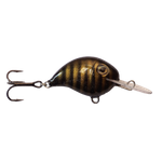 Wobler A.J Lures Żniwiarz SDR 3.5cm - tonący - Czarny w Złote Paski