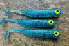 Guma Great Fish GF1 4,9cm | Glitter Blue | krewetkowy | 10 szt.