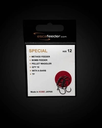 Haczyki Esca Feeder Special - rozm. 10 - z zadziorem