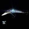 Wobler Jaxon Holo Select Ferox UV 8cm | PE | pływający