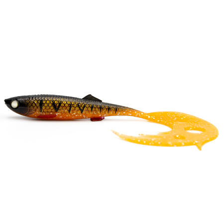 Guma Mikado Sicario Pike Tail 24cm Orange Perch