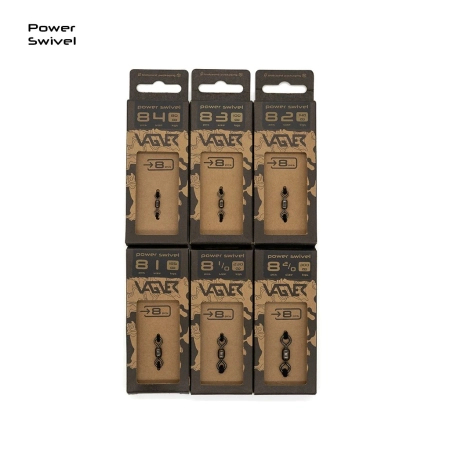 Krętlik Sumowe VAGNER Power Swivel / roz 2 / 8szt.