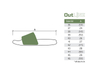 Klapki Delphin OutLINE CARP / rozmiar 39