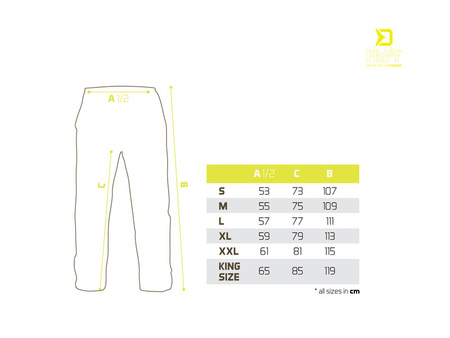 Wodoodporny dwuczęściowy kombinezon Delphin PROOF / rozmiar M