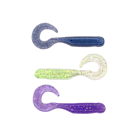 Guma Great Fish GF1 Twister Baby 3cm | MIX2 | Bezzapachowy | 21 szt.