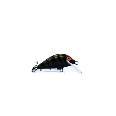 Wobler Engima Baits Brisk 4cm | Black Tiger | pływający