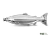 Nierdzewna piersiówka Delphin BOOST