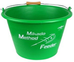 Wiadro Mikado METHOD FEEDER 17L zielone