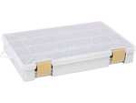 Pudełko Westin W3 Tackle Box Grey/Clear | 27,5x18,5x4,5cm