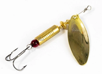 Obrotówka POLSPING Łyska nr 2 9g, Mosiądz