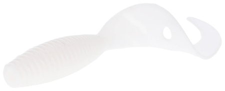 Gumy Mikado Twister 3,8cm | White | 10szt.