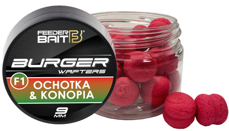 Feeder Bait Burger Wafters | F1 Ochotka & Konopia