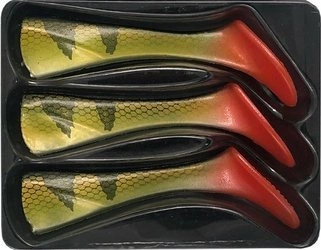 Headbanger Shad zapasowe ogonki 16cm Natural Perch