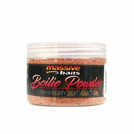 Massive Baits Boilie Powder 150g - Strawberry Bergamotta