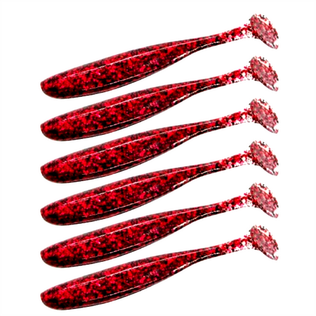 Guma Keitech Easy Shiner 4.5" | 11,43cm | LT#65 LT Red Devil | 6 szt.